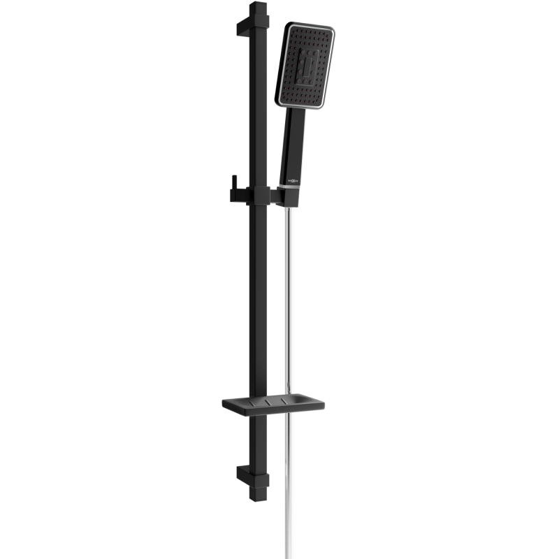Mexen DQ54 stumdomas dušo komplektas, Juoda/Chromo - 785544581-17