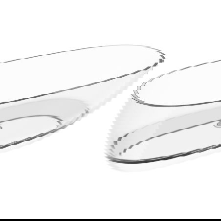 Mexen Pure skaidri laisvai stovinti vonia permatoma 170 x 80 cm, chromuota kamštis - 58071708008