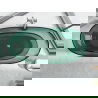 Mexen Pure teal laisvai pastatoma permatoma vonia 170 x 80 cm, chromo kištukas - 58071708011