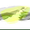 Mexen Pure lime laisvai stovinti permatoma vonia 170 x 80 cm, chromuotas kamštis - 58071708012