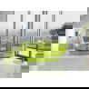 Mexen Pure lime laisvai stovinti permatoma vonia 170 x 80 cm, chromuotas kamštis - 58071708012