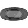 Mexen Pure black laisvai pastatoma vonia permatoma 170 x 80 cm, chromuotas kamštis - 58071708013
