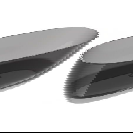 Mexen Pure smoke vonia pastatoma skaidri 170 x 80 cm, chromuotas kamštis - 58071708019