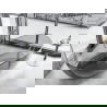 Mexen Pure smoke laisvai pastatoma skaidri vonia 170 x 80 cm, chromuotas kamščiu - 58071708019