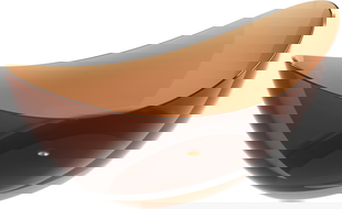 Mexen Vea earth norima laisvai pastatoma permatoma 180 x 80 cm, chromuotas kamštis - 58091808005