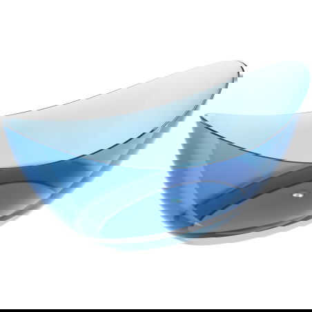 Mexen Vea skaidri laisvai pastatoma vonia 180 x 80 cm, chromuotas kamštis - 58091808007