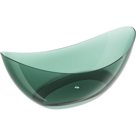 Mexen Vea stalinis vonia, skaidrus 180 x 80 cm, teal, chromuotas kamštis - 58091808011