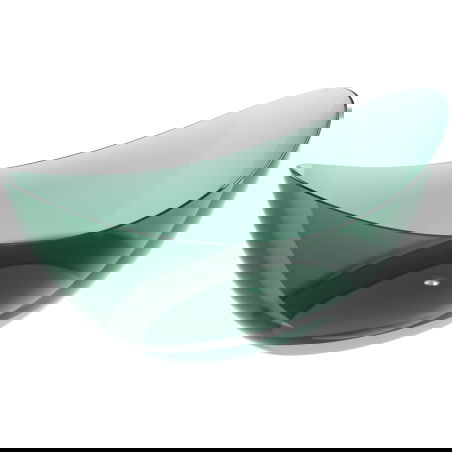 Mexen Vea šviesiai žalia laisvai pastatoma skaidri 180 x 80 cm, chromuota kamštis - 58091808011