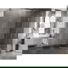 Mexen Lunar L penkiakampė dešinė dušo kabina 80 x 90 cm, skaidri, chromuota - 831L-080P-090L-01-00-P