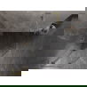 Mexen Lunar L pentagoninė dušo kabina atveriama kairė 80 x 90 cm, permatomos, auksinė šepetuota - 831L-080L-090P-55-00-L