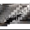 Mexen Lunar L penkiakampė dušo kabina - atveriama kairinė 80 x 90 cm, skaidri, ginklų metalas - 831L-080L-090P-95-00-L
