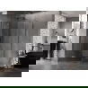 Mexen Lunar penkiakampis kairinis dušo kabinas 80 x 90 cm, skaidrus, Gun Metal - 831-080L-090P-95-00-L