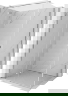 Mexen Mist-H T atveriama kairioji dušo kabina 90 x 120 cm, skaidri, chromuota - 8A5T-090-120-01-00-L