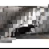 Mexen Lunar L penkiakampė dešinė dušo kabina 80 x 90 cm, permatoma, ginklų metalas - 831L-080P-090L-95-00-P
