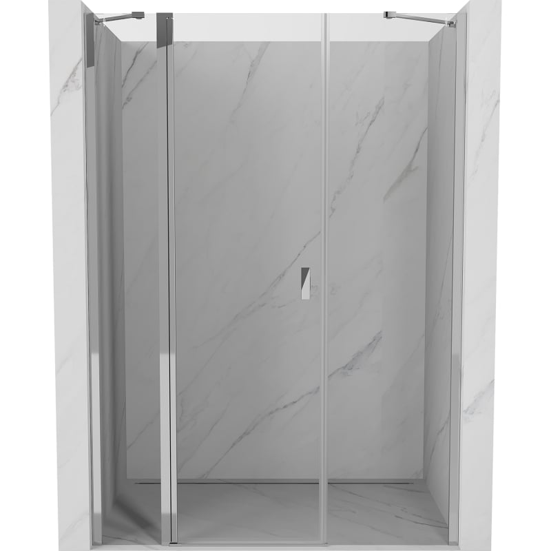 Mexen Mist varstomos dušo durys 135 cm, skaidrios, chromas - 8A4-135-001-01-00