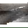 Mexen Lunar-B kairinė atveriama dušo kabina 80 x 80 cm, skaidrus, chromas - 832-080-080-01-00-L