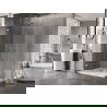 Mexen Lunar-B dušo kabina atveriama kairė 100 x 90 cm, skaidri, chromas - 832-100-090-01-00-L