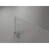Mexen Lunar-B dušo kabina atsidaranti dešinė 100 x 70 cm, skaidri, chromuota - 832-100-070-01-00-P