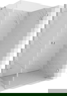 Mexen Lunar-B dešinė atveriama dušo kabina 95 x 90 cm, permatoma, chromuota - 832-095-090-01-00-P