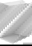 Mexen Lunar-B L atveriama dušo kabina, kairė 100 x 80 cm, permatoma, chromuota - 832L-100-080-01-00-L