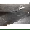 Mexen Lunar-B L dušo kabina atveriama kairė 85 x 80 cm, skaidri, balta - 832L-085-080-20-00-L