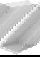 Mexen Lunar-B L dušo kabina su atveriamomis durimis kairė 95 x 80 cm, skaidri, balta - 832L-095-080-20-00-L