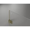 Mexen Lunar-B dušo kabina atidaroma kairė 75 x 70 cm, skaidri, auksinė - 832-075-070-50-00-L