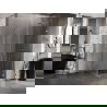 Mexen Lunar-B dešinioji atverčiama dušo kabina 100 x 100 cm, permatoma, auksinė matinė - 832-100-100-55-00-P