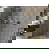 Mexen X-Wall-R įleidžiama lentyna su apsiuvimu 30 x 30 cm, inox - 1910303010