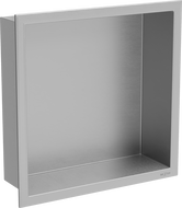 Mexen X-Wall-R įleidžiama lentyna su apsiuvimu 30 x 30 cm, inox - 1910303010