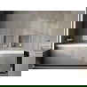 Mexen X-Wall-R įleidžiama lentyna su apsiuvimu 30 x 30 cm, inox - 1910303010