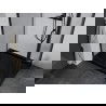 Mexen Apia stumdomos dušo kabina 130 x 90 cm, permatoma, juoda + Flat padėklas, juodas - 840-130-090-70-00-4070B