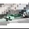 Mexen Glass teal laisvai pastatoma vonia permatoma 170 x 85 cm, chromo kamštis - 58061708511