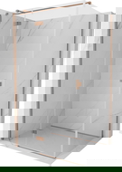 Mexen Mist-H T dušo kabina su atsiveriančiomis durimis, kairė 110 x 75 cm, skaidri, valcuotas varis - 8A5T-110-075-65-00-L