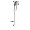 Mexen DF22 stumdantis slankiojantis dušo komplektas, chromas - 785224582-00