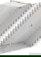 Mexen Mist-H T dušo kabina atveriama dešinė 120 x 80 cm, skaidri, valcuotas varis - 8A5T-120-080-65-00-P