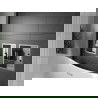 Mexen X-Wall-R įleidžiama lentyna su apsiuvimu ir lentynėle 30 x 30 cm, inox - 1910303010S