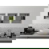 Mexen X-Wall-R įleidžiama lentyna su apsiuvimu ir lentynėle 30 x 30 cm, inox - 1910303010S