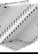 Mexen Mist-H T dušo kabina atveriama kairė 70 x 90 cm, skaidrus, juodas - 8A5T-070-090-70-00-L