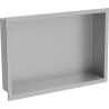 Mexen X-Wall-R įleidžiama lentyna su apsiuvimu 45 x 30 cm, inox - 1910453010