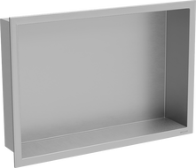 Mexen X-Wall-R įleidžiama lentyna su apsiuvimu 45 x 30 cm, inox - 1910453010