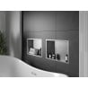 Mexen X-Wall-R įleidžiama lentyna su apsiuvimu 45 x 30 cm, inox - 1910453010