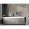 Mexen X-Wall-R įleidžiama lentyna su apsiuvimu 45 x 30 cm, inox - 1910453010