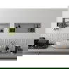 Mexen X-Wall-R įleidžiama lentyna su apsiuvimu 60 x 20 cm, inox - 1910602010