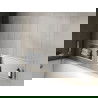 Mexen X-Wall-R įleidžiama lentyna su apsiuvimu 60 x 20 cm, inox - 1910602010