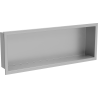 Mexen X-Wall-R nišinė lentyna su apvadu 60 x 20 cm, nerūdijantis plienas - 1910602010