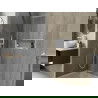 Mexen X-Wall-R įleidžiama lentyna su apsiuvimu 60 x 20 cm, Balta - 1920602010