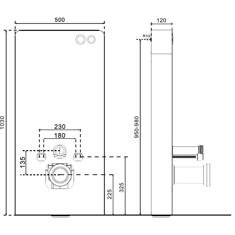 Mexen Tex Air G antmontuojamas pneumatiniu būdu WC rėmas, baltas stiklas - 61150A-20