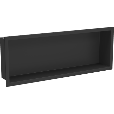 Mexen X-Wall-R įleidžiama lentynėlė su apykakle 60 x 20 cm, juoda - 1970602010
