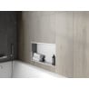 Mexen X-Wall-R įleidžiama lentyna su apvadu 60 x 30 cm, inox - 1910603010
